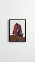 Large Format Abstract In Matte Frame